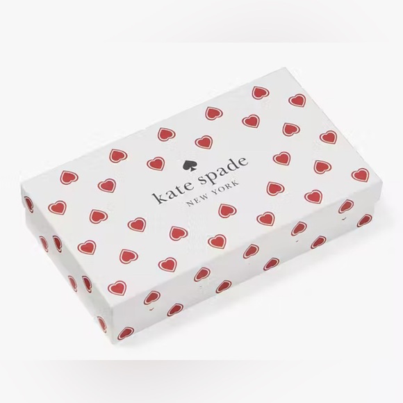 Kate Spade NWT Madison Heartfelt Geo Flap Crossbody & Matching Wallet Set - Picture 8 of 16